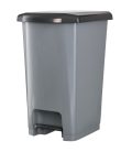Planet Pedálos szemetes kuka SLIM, műanyag, ECO antracit, 40L