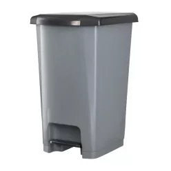   Planet Pedálos szemetes kuka SLIM, műanyag, ECO antracit, 40L