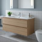 Flat Design mosdó 18x100x46 cm