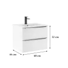 Vario Trim 60 dulap inferior cu lavoar