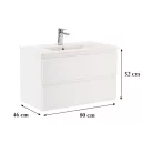 Vario Forte 80 dulap inferior cu lavoar