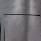 River walk in zuhanyfal 70x190 cm fekete