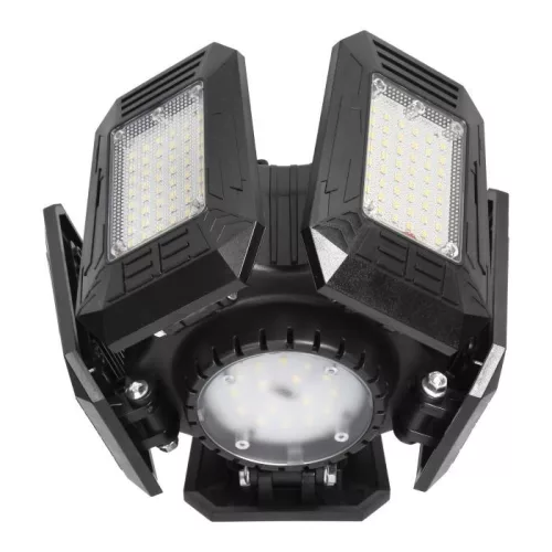 Adviti LED work floodlight and ceiling light 55W foldable, E27 4950 lm