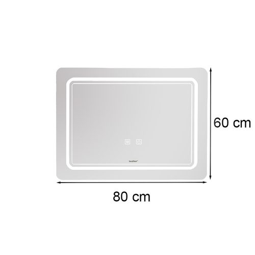 Vid 80 tükör led világítással