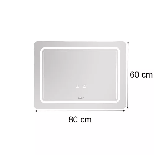 Vid 80 Spiegel mit LED-Beleuchtung