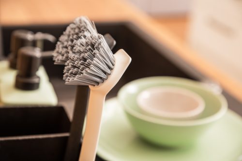 York Candy univerzális edénymosó kefe (műanyag test, Nylon szál)