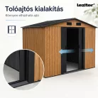 Alaska 6x8 kerti szerszámtároló ház