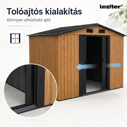 Alaska 6x8 kerti szerszámtároló ház