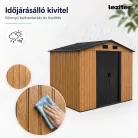 Alaska 6x8 kerti szerszámtároló ház