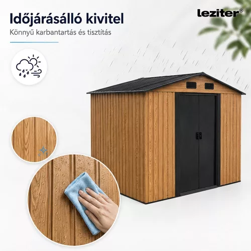 Alaska 6x8 kerti szerszámtároló ház