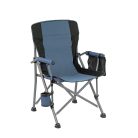 Leziter Comfort karfás horgász szék pohártartóval kék