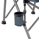 Leziter Comfort karfás horgász szék pohártartóval kék