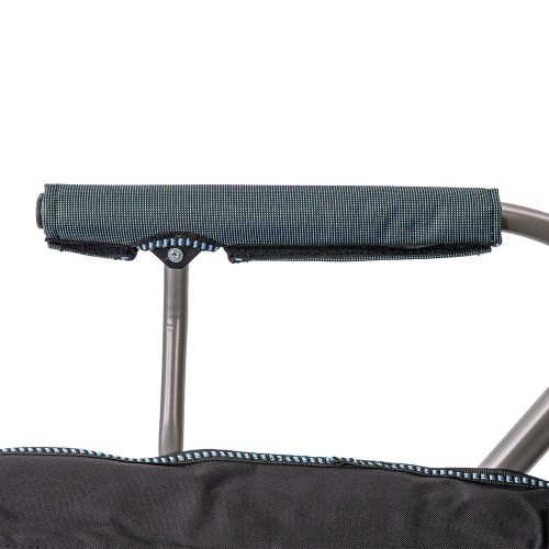 Leziter Comfort karfás horgász szék pohártartóval kék