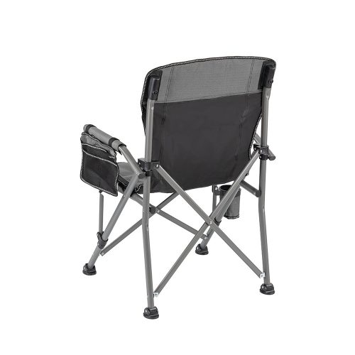 Leziter Comfort karfás horgász szék pohártartóval szürke