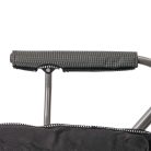 Leziter Comfort karfás horgász szék pohártartóval szürke