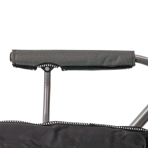 Leziter Comfort karfás horgász szék pohártartóval szürke