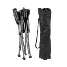 Leziter Comfort karfás horgász szék pohártartóval szürke