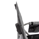 Leziter Comfort Plus karfás horgász szék pohártartóval szürke