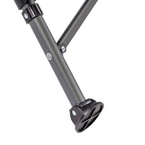 Leziter Comfort Plus karfás horgász szék pohártartóval szürke