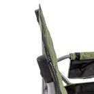 Leziter Comfort Plus karfás horgász szék pohártartóval zöld