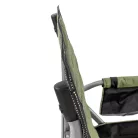 Leziter Comfort Plus karfás horgász szék pohártartóval zöld