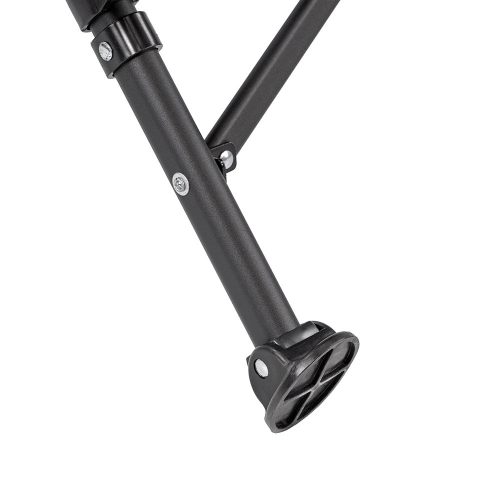 Leziter Premium fűthető karfás horgász szék pohártartóval szürke