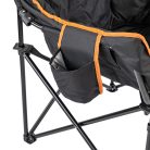 Leziter horgász fotel fekete