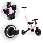 Tricikli tolókarral 2 az 1-ben rózsaszín