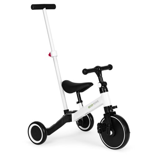 Háromkerekű tricikli tolókarral 2 az 1-ben