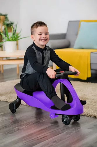 Bobo Car ó jármű LED kerekek lila