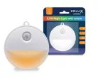 Zelux LED light with motion-sensor night illumination