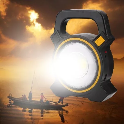 Zelux 10W rechargeable solar floodlight