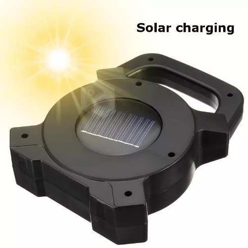 Zelux 10W rechargeable solar floodlight