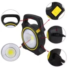 Zelux 10W rechargeable solar floodlight