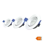 Recessed LED panels