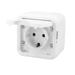 Commel IP55 surface-mounted fittings
