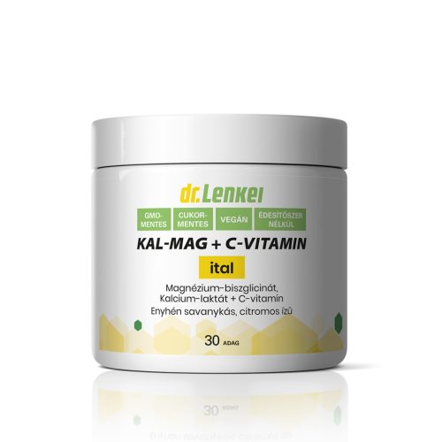 Dr. Lenkei Kal-Mag italpor C-vitaminnal - natúr