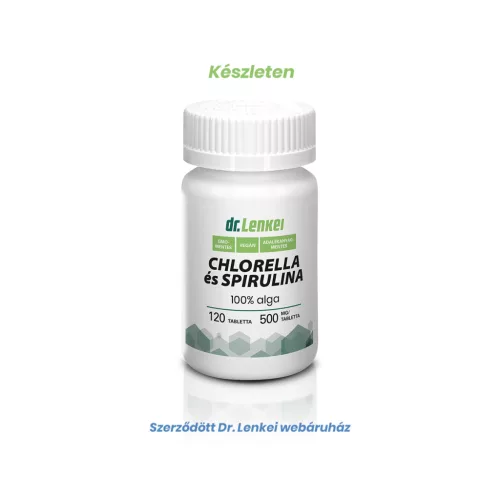 Dr. Lenkei Chlorella és Spirulina tabletta 120 db
