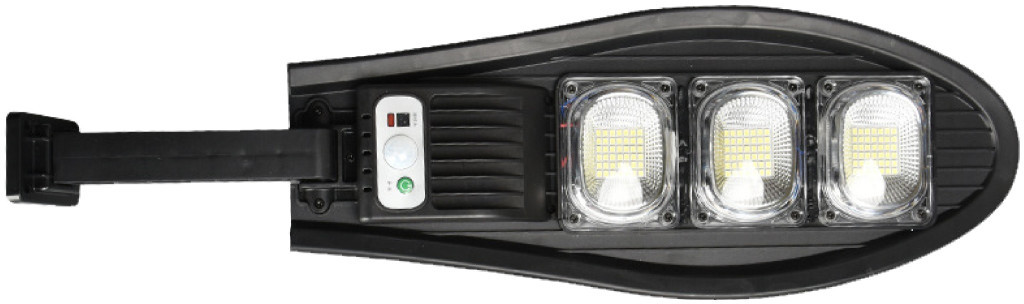Entac LED Szolár Utcai Lámpa Távirányítóval, Mozgásérzékelővvel Autamata Dimm funkcióval, 1500lm