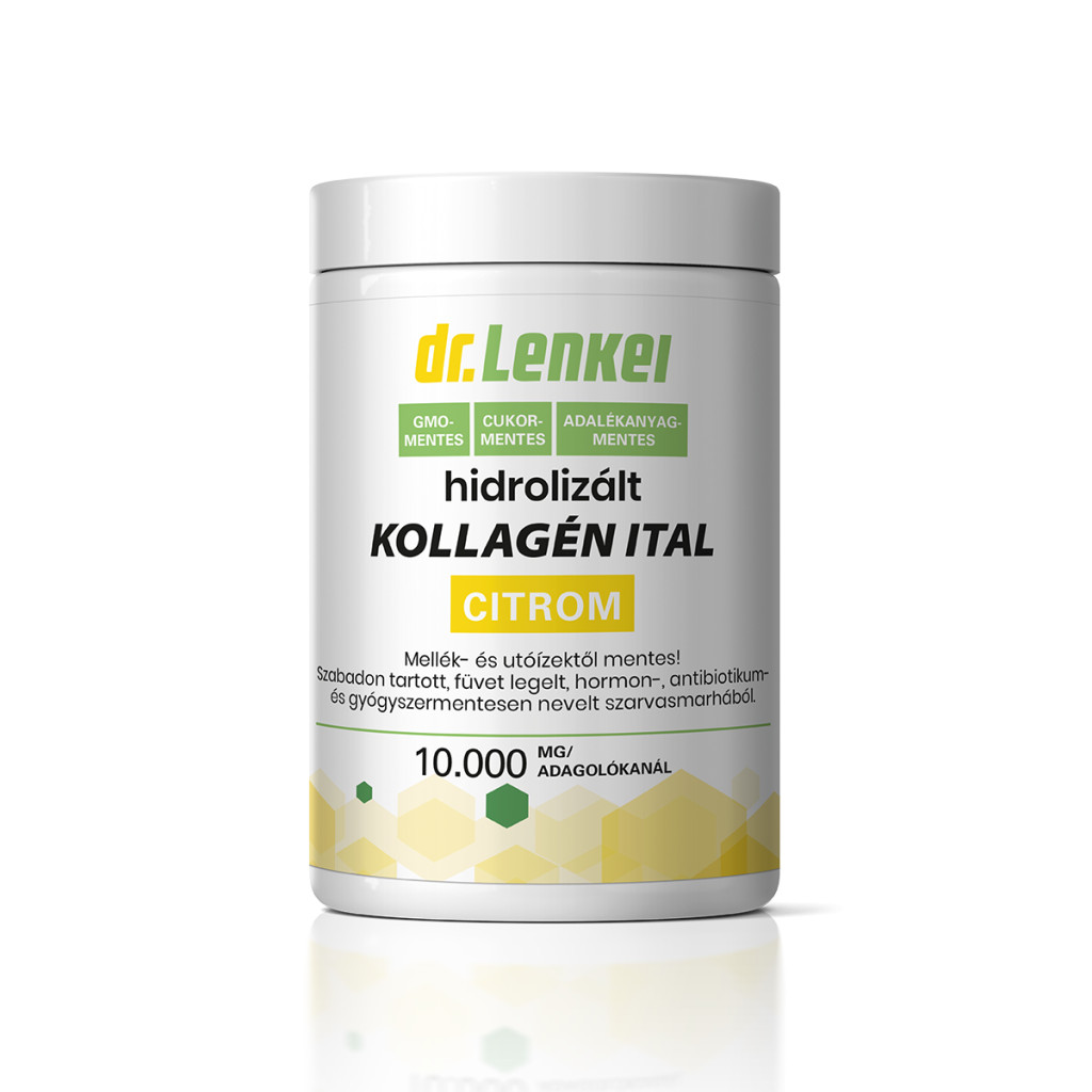 Dr. Lenkei Kollagén ital Citrom ízű - 20 adag